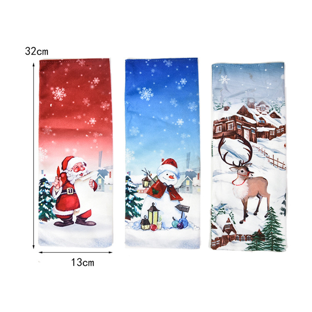 Christmas Fleece Wine Bottle Holder 5