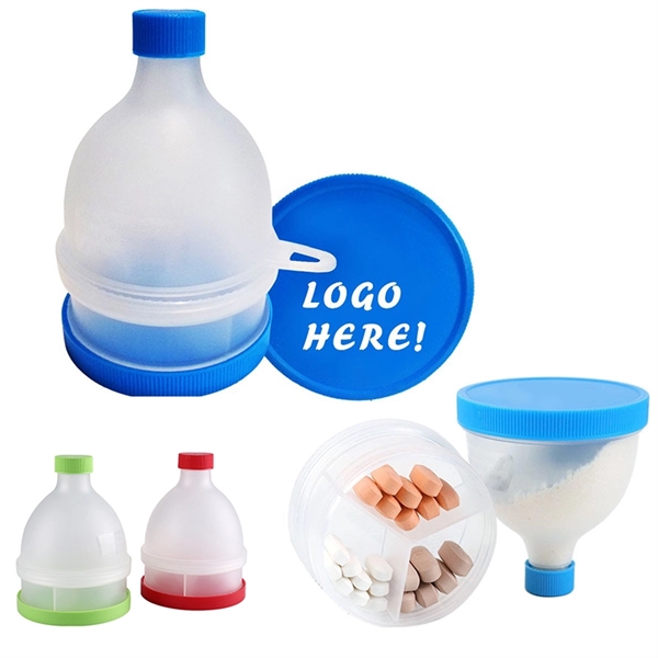2 in 1 Multifunction Protein Powder Funnel Container