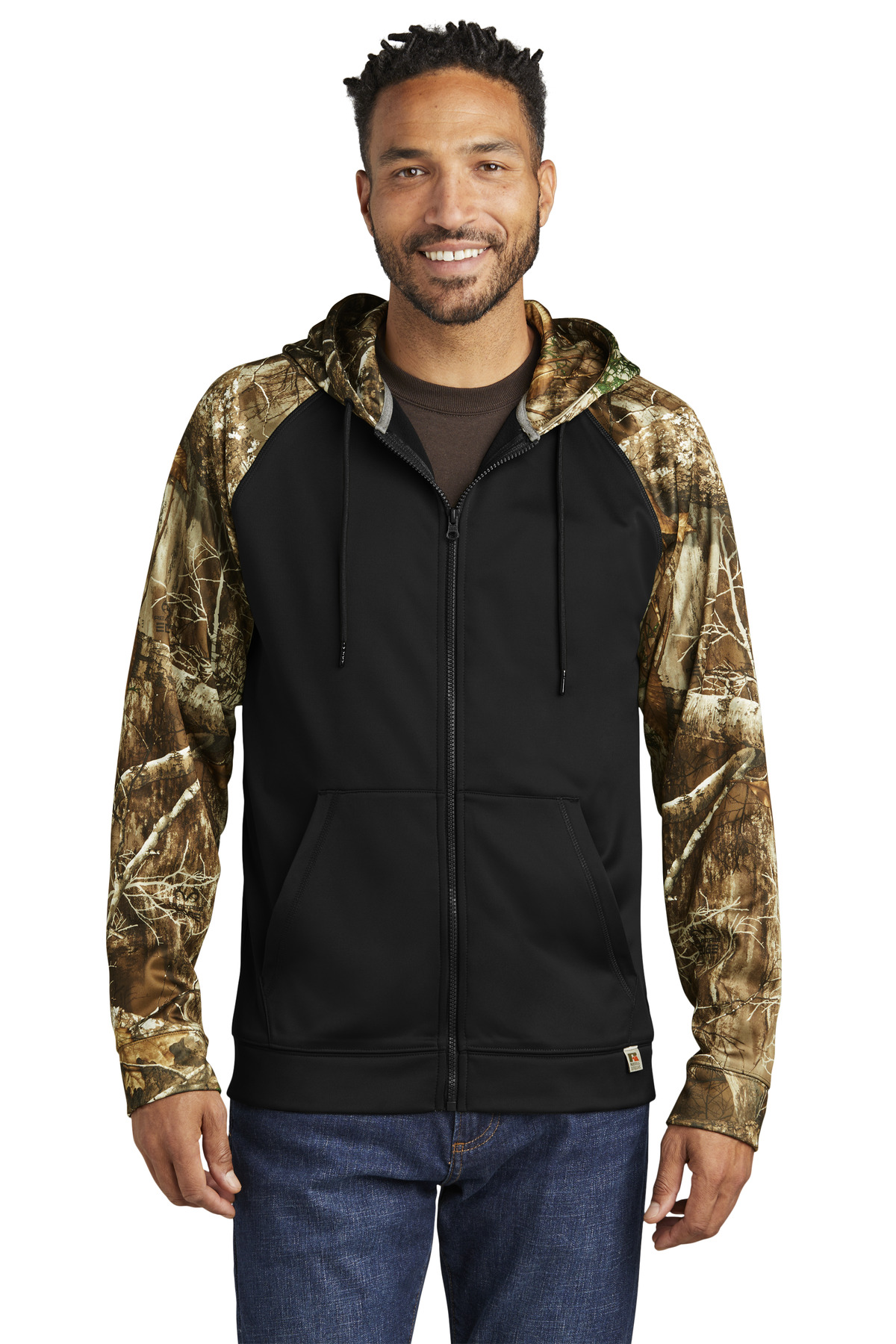 Russell Outdoors Realtree Performance Colorblock Full-Zip Hoodie RU452 27