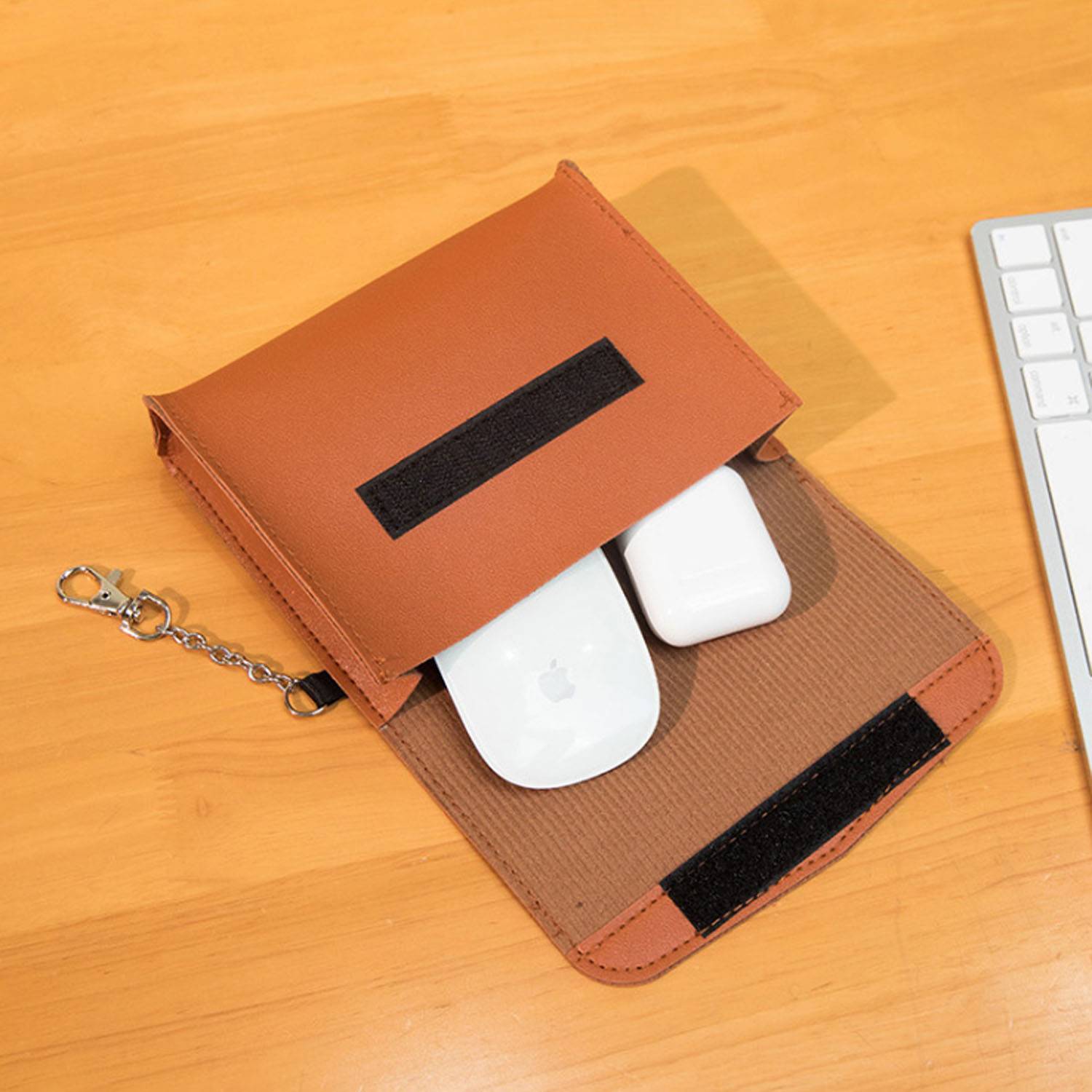 PU Leather 15/16 Inch Vertical Laptop Bag 10