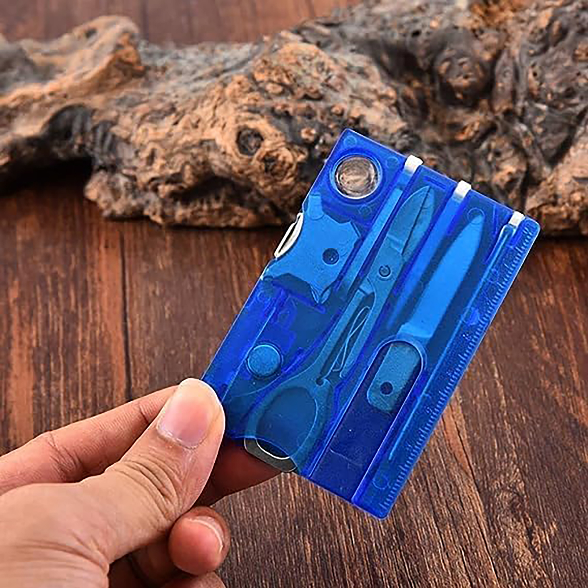 Compact Stainless Steel Multi-Tool Card 7