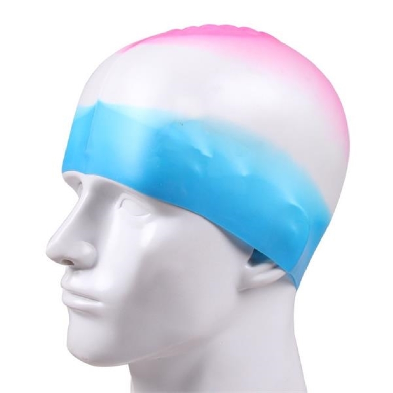 Colorful Silicone Swim Caps for Adult 2