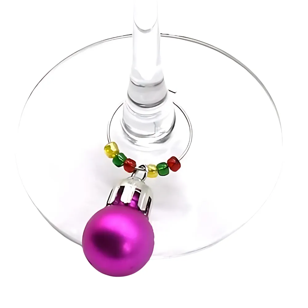 Christmas Wine Glass Charms 2