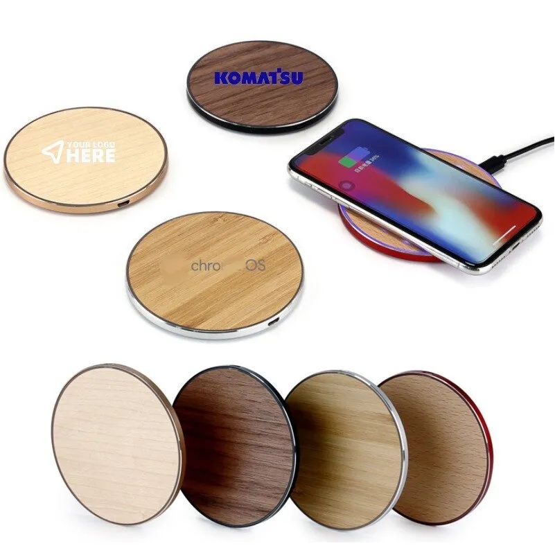 15W Wooden Wireless Charger 5