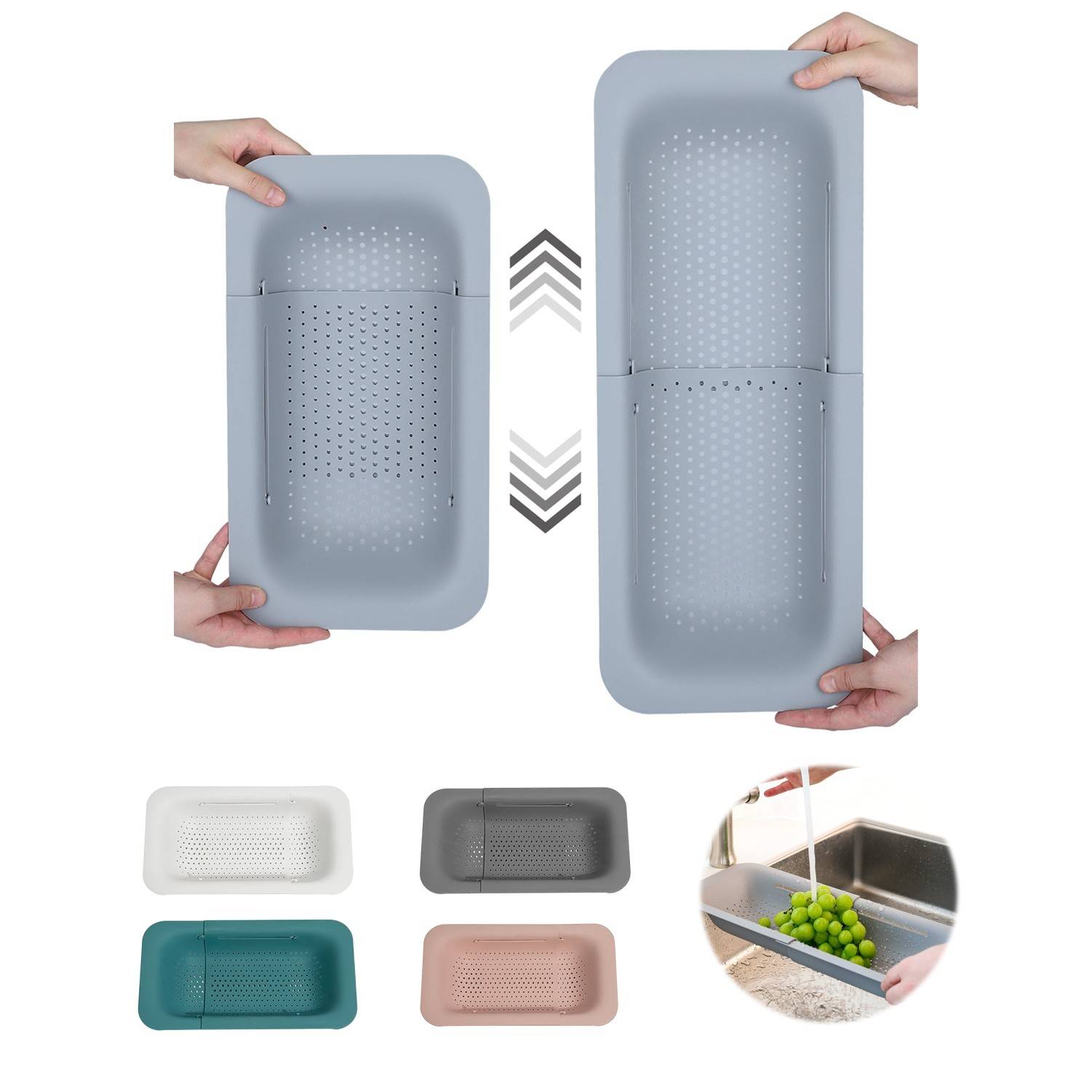 Retractable Colander 1
