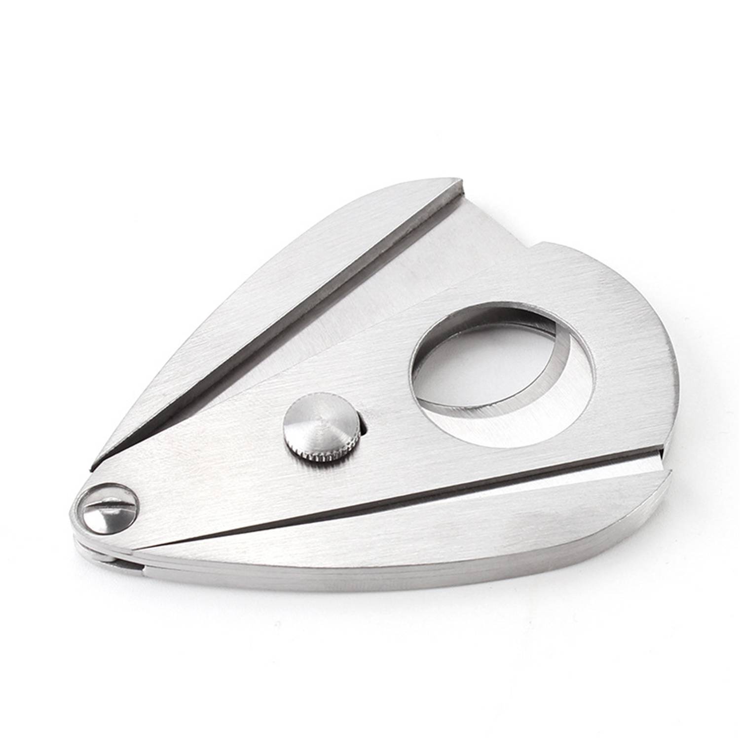 Cigar Cutter Stainless Steel Double Blade Clippers 6