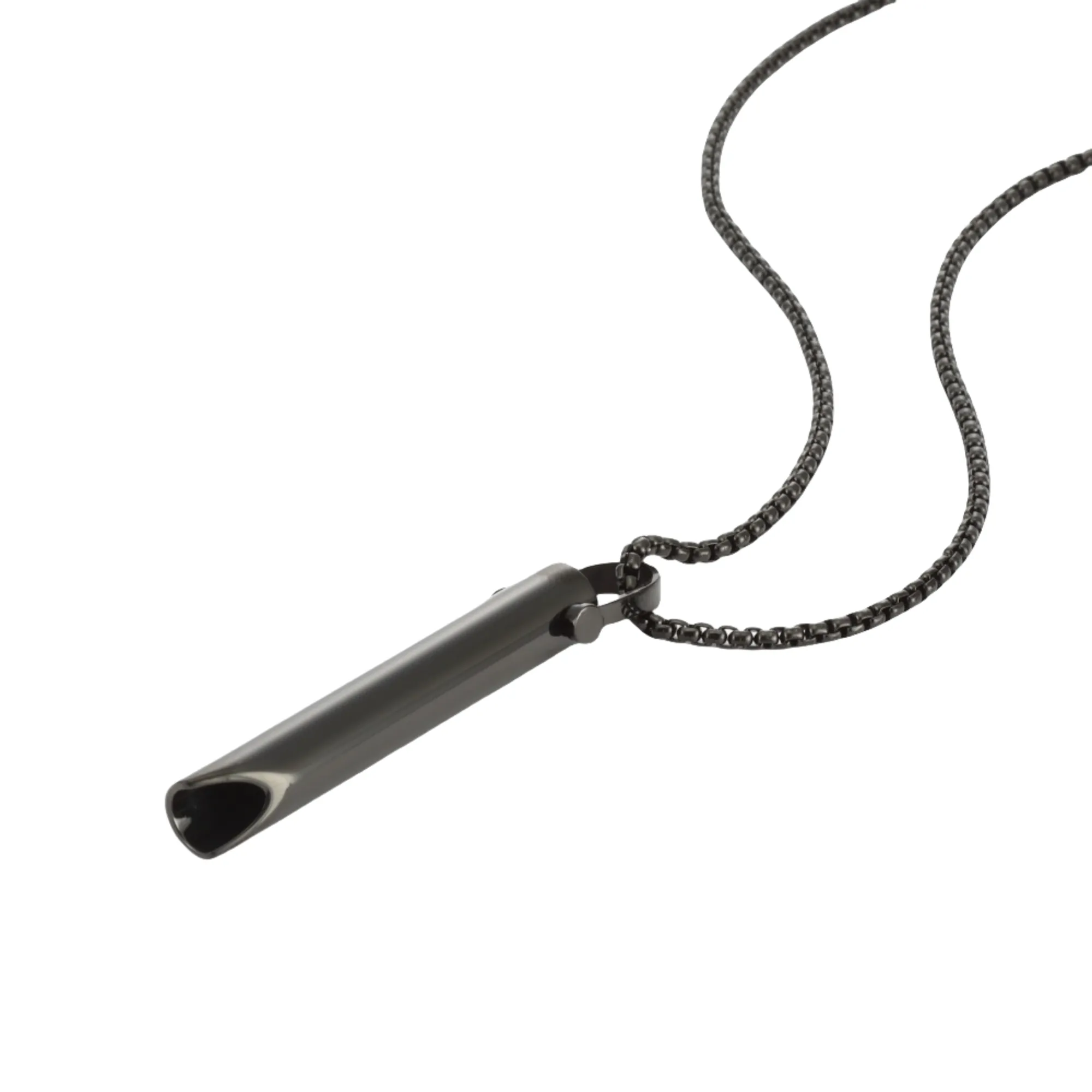 180ml Titanium Steel Whistle Necklace 5