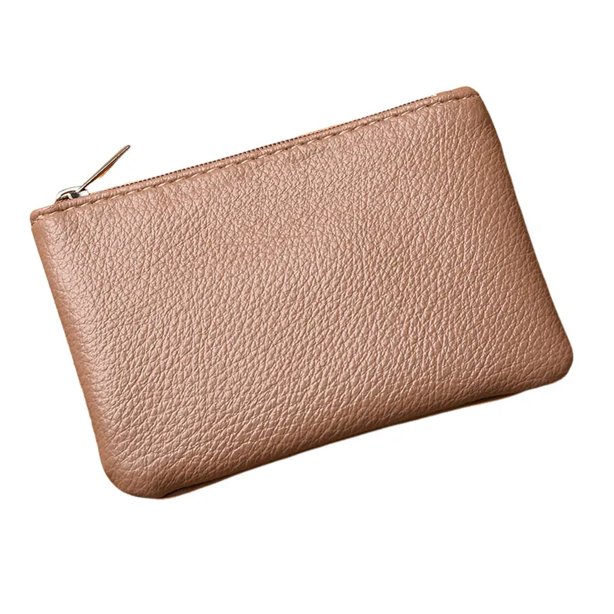 Compact Polyurethane Mini Coin Purse with Zipper 6