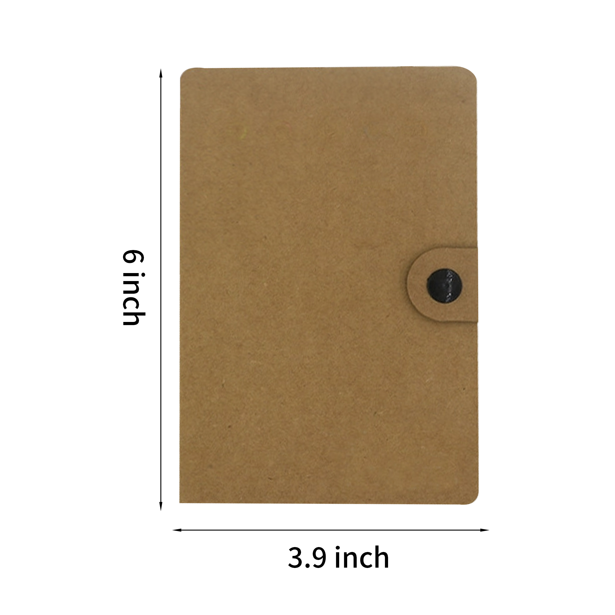 Kraft Paper Sticky Note Set With Ballpoint Pen 1