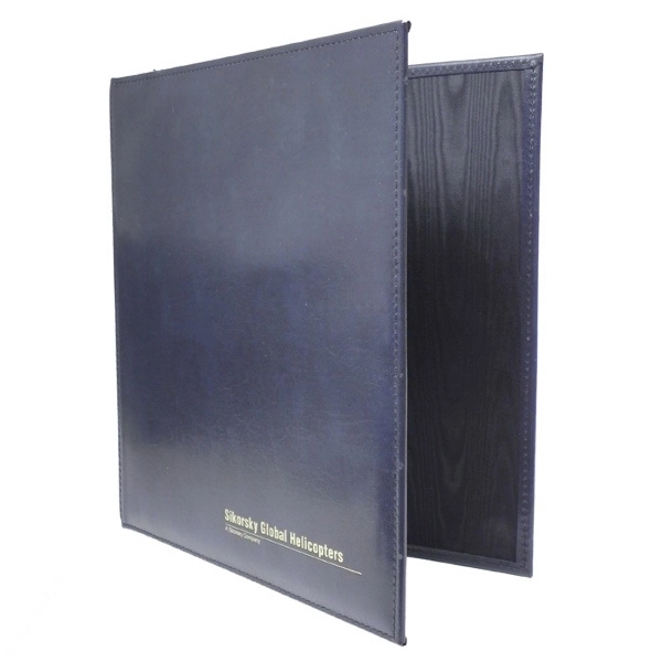 Leather 1-1/2" Ring Binder 11" x 8-1/2" 2
