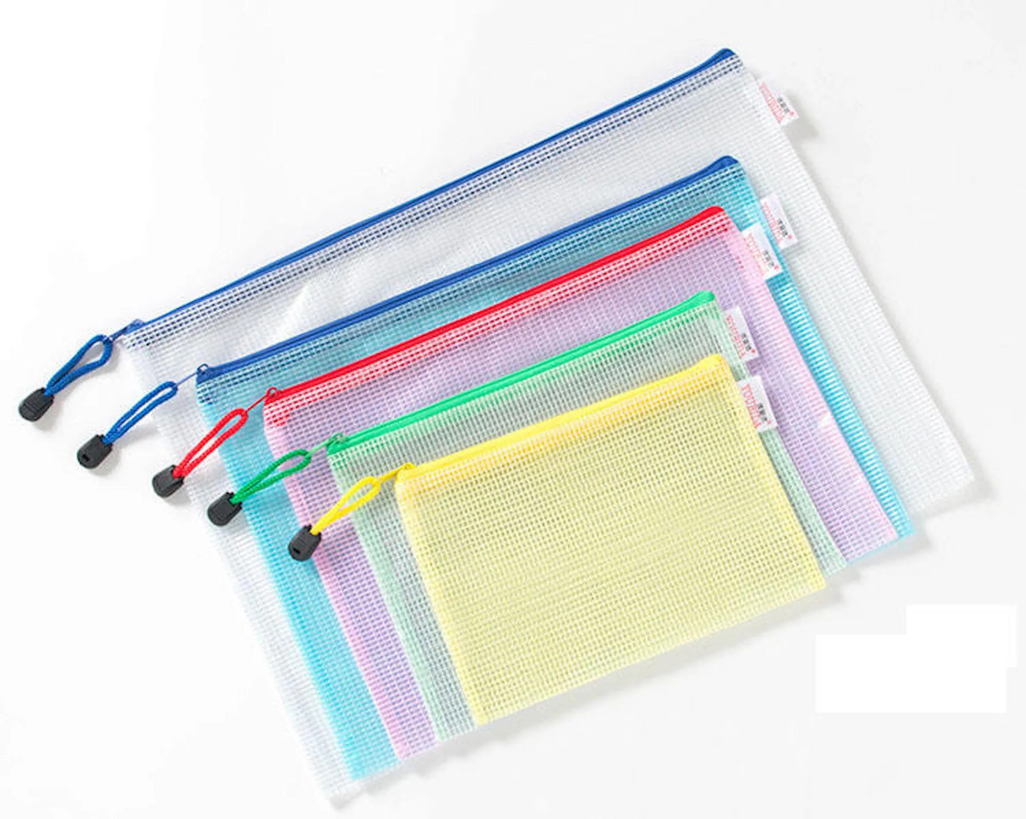 Portable Waterproof Plastic document storage bag file folder 4
