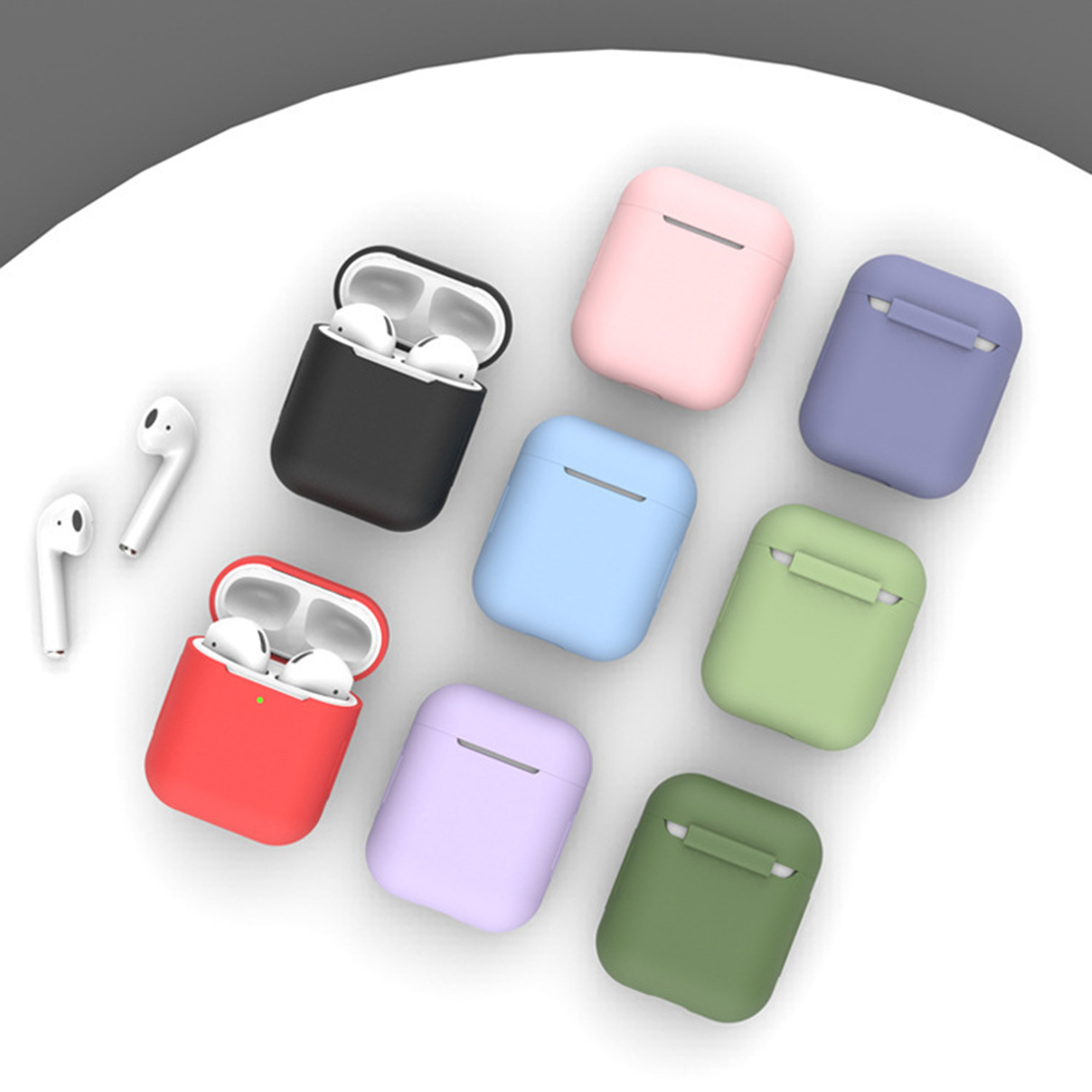 Transparent Silicone Earphone Case 1