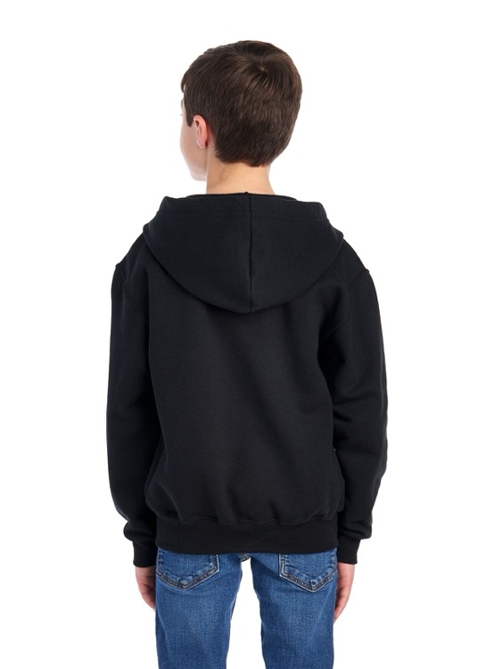 JERZEES NuBlend® Youth Full-Zip Hooded Sweatshirt 13