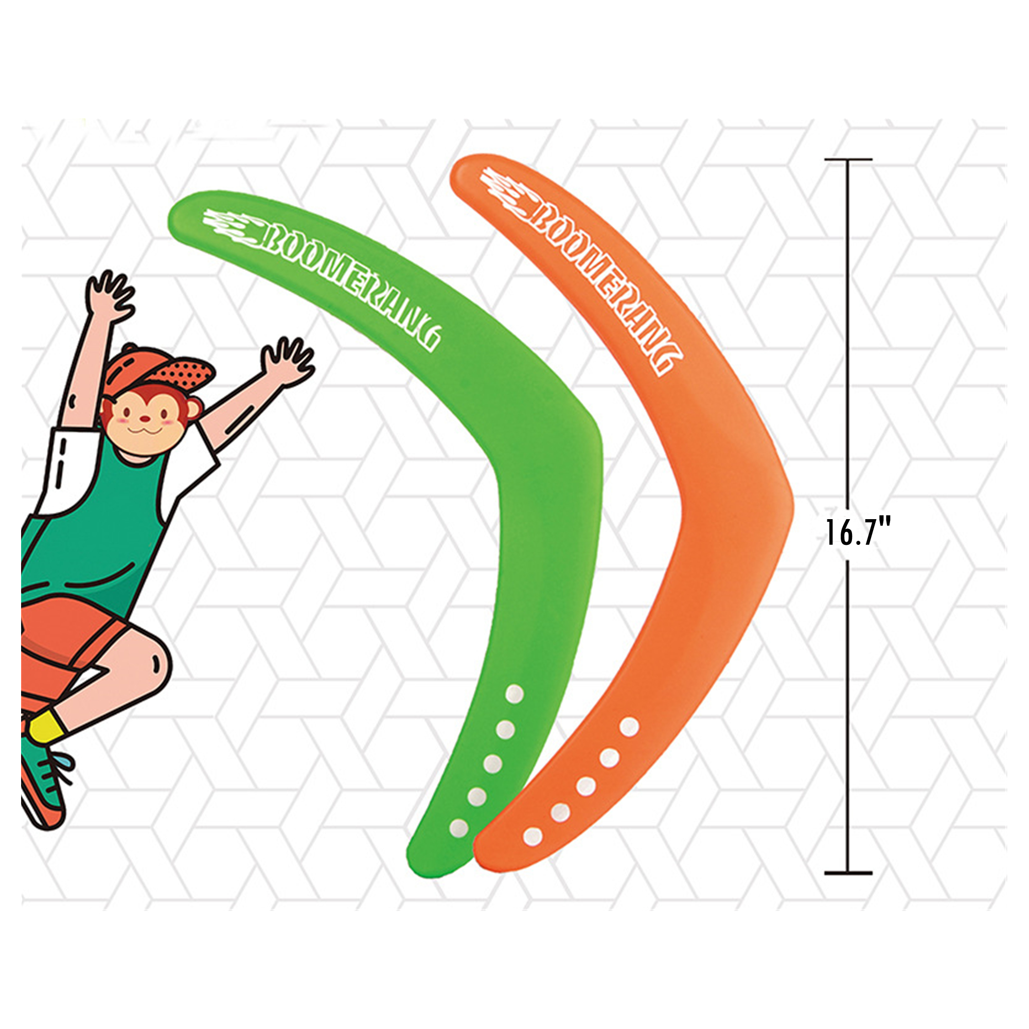 V-Shaped Returning Boomerang 3