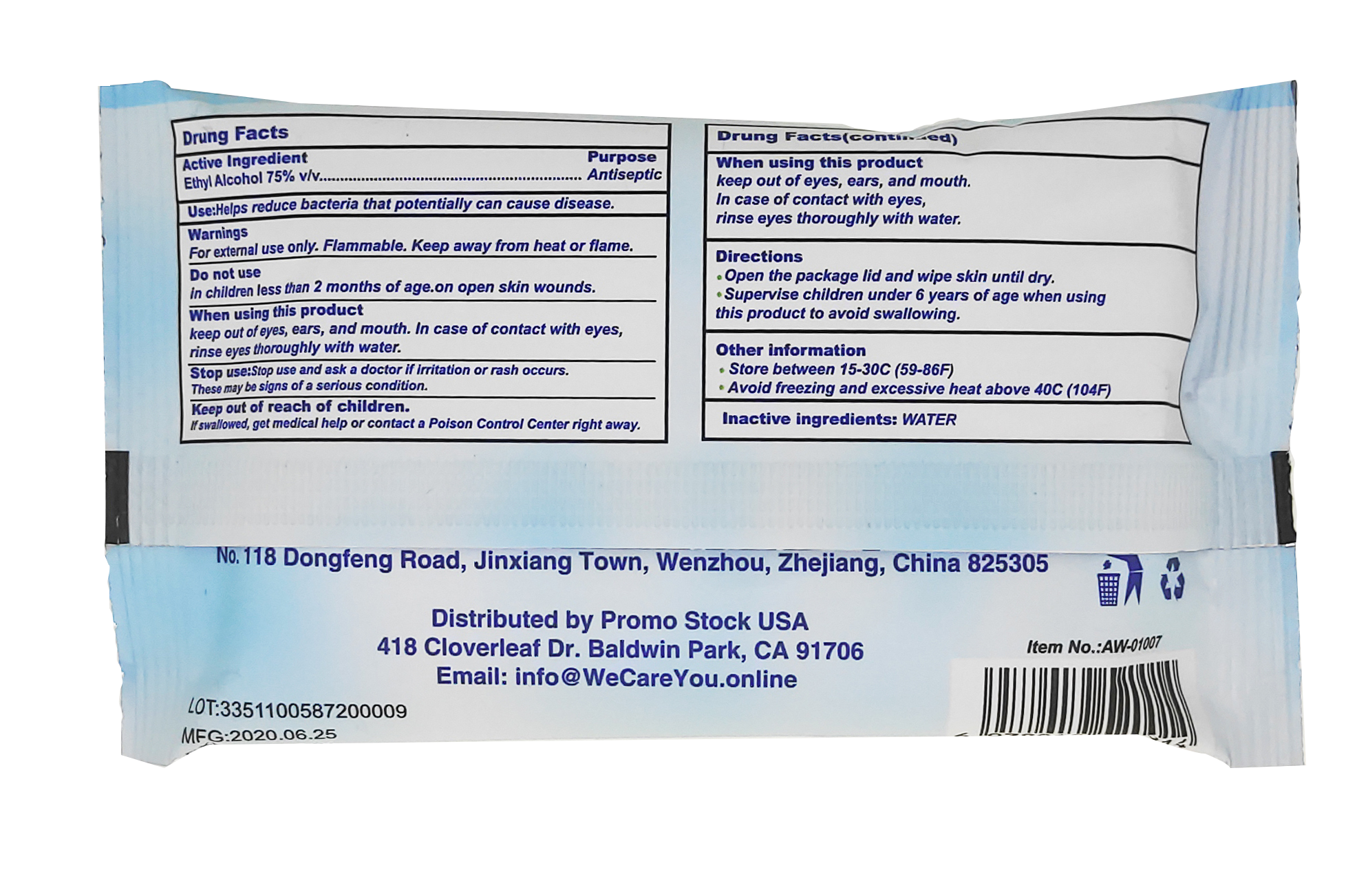75% Alcohol Wipes Pack - 10 Count - FDA Approved 5
