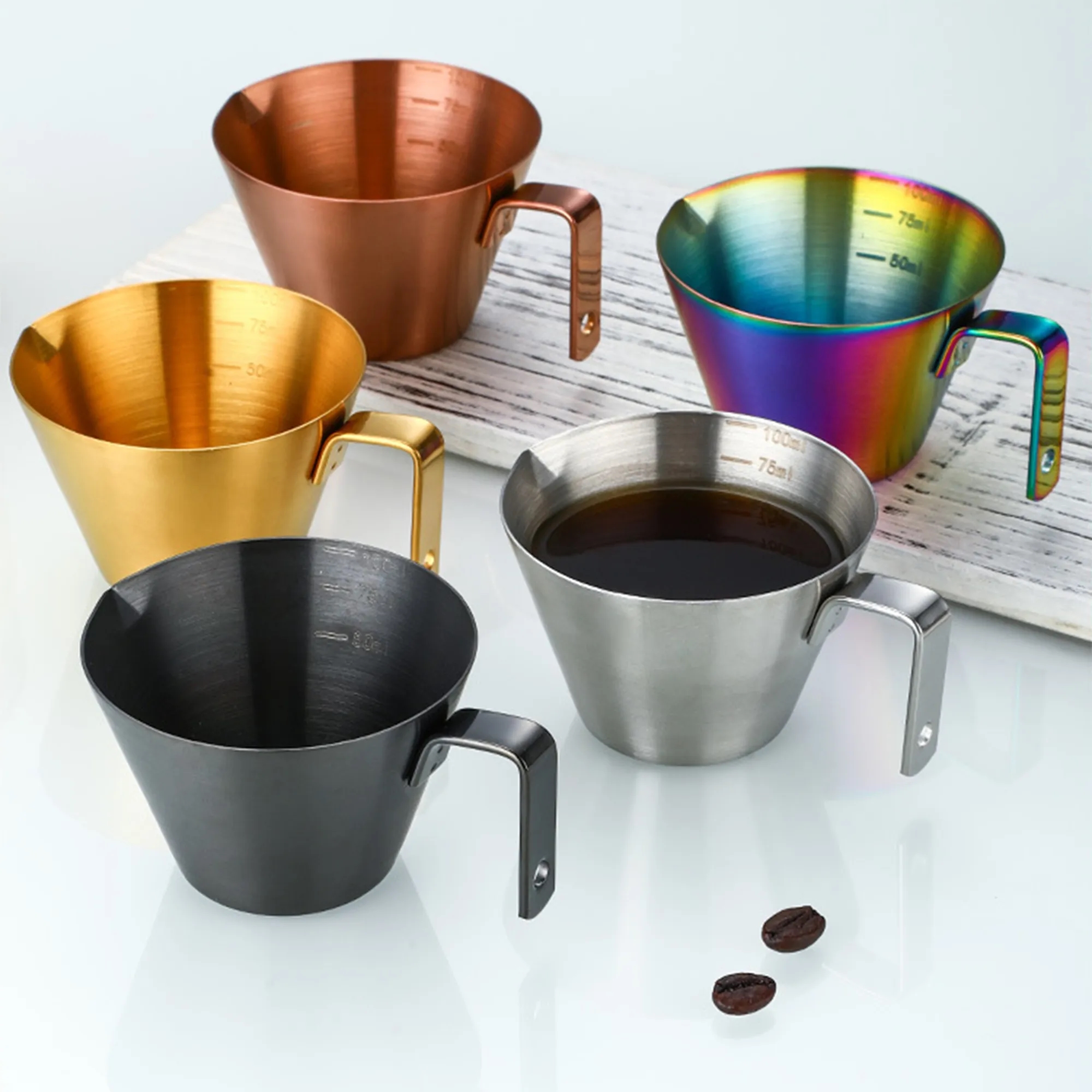 Stainless Steel Coffee Measuring Cup 4