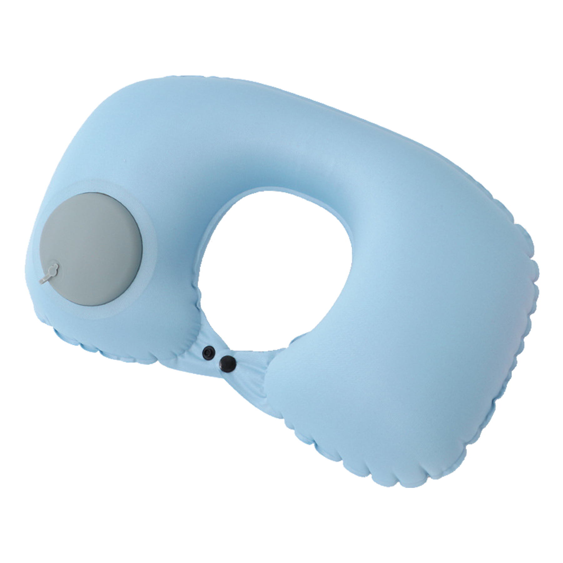 Portable Press Inflatable U-Shape Neck Pillow 2