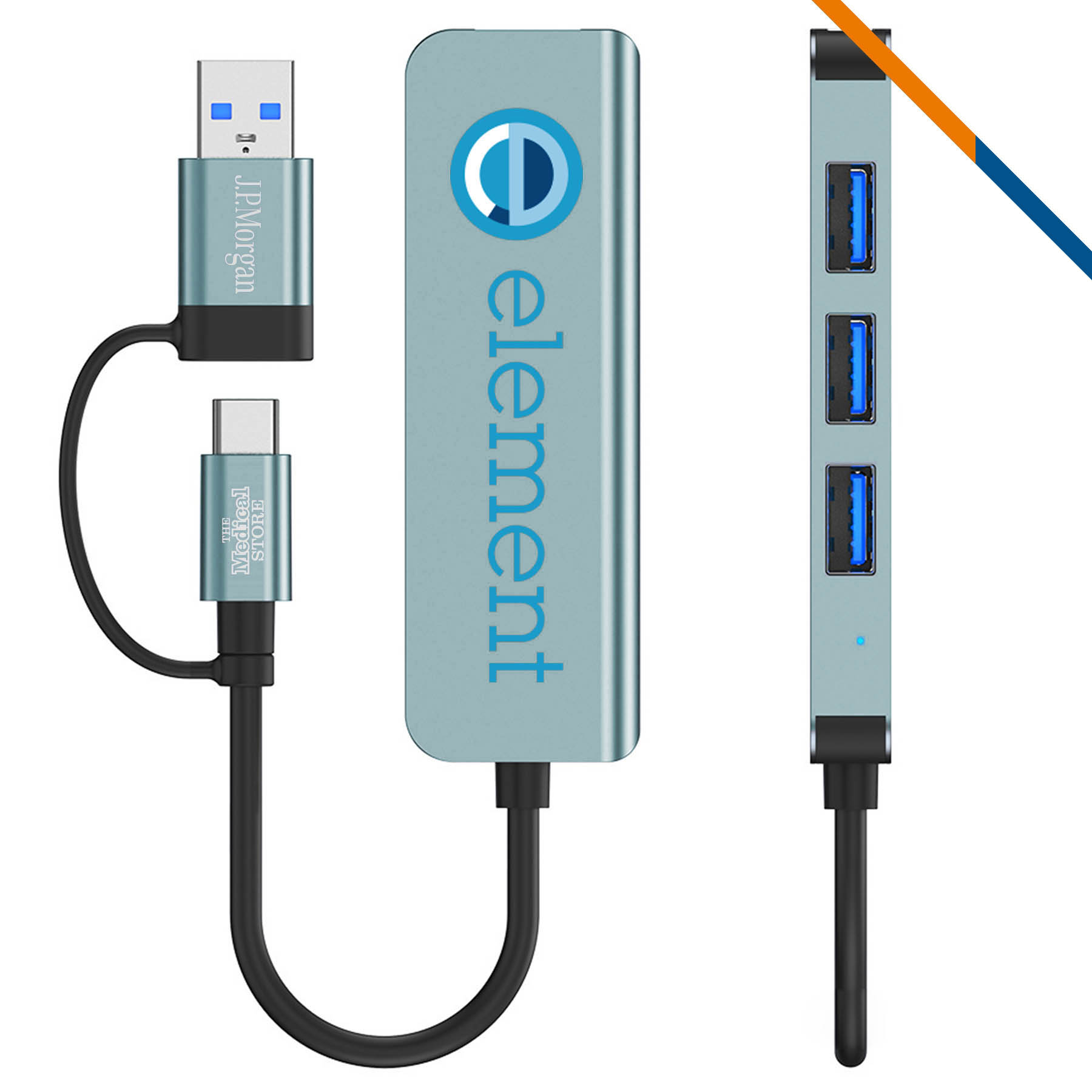 Brity 4in2 USB Hub 3