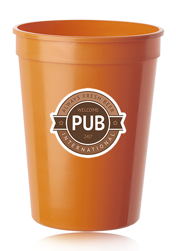 12 oz. Plastic Stadium Cups 13