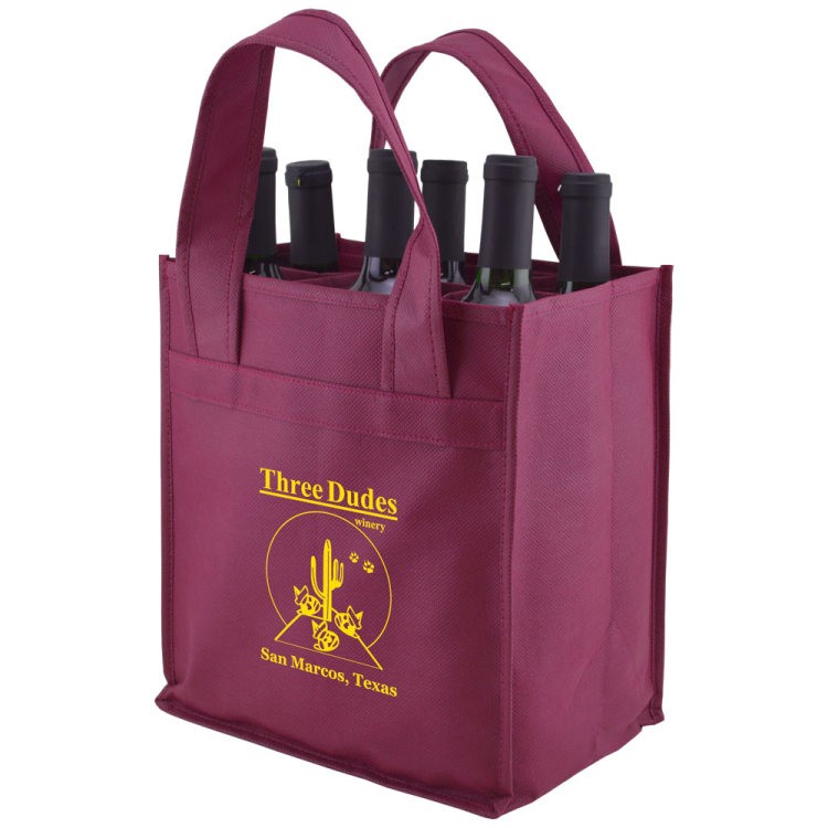 Versatile 6 Bottle Wine Bag 8
