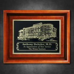 Americana Shadow Box without Glass 1