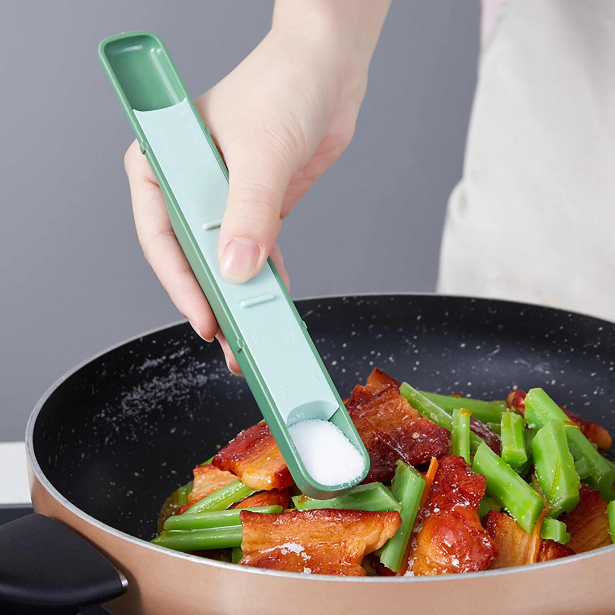 Adjustable Double Ended Measuring Spoon 4
