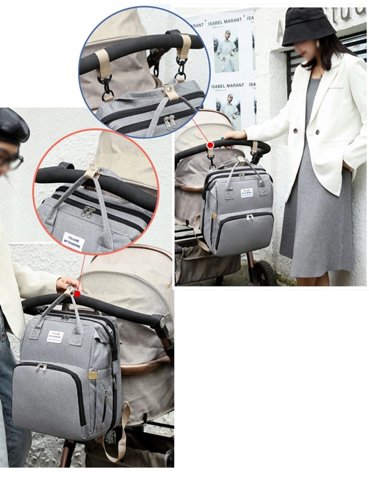 Diaper Bag Backpack with Baby Changing Station 5