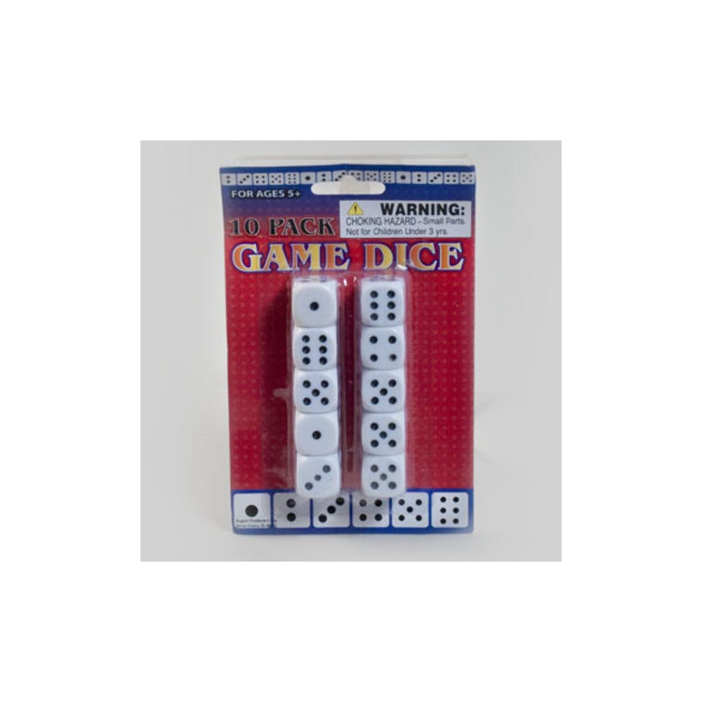 Game Dice Sets - 10 Count 2