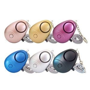 Elegant Safety Alarm Keychain With LED Light And 120DB Panic Sound 2