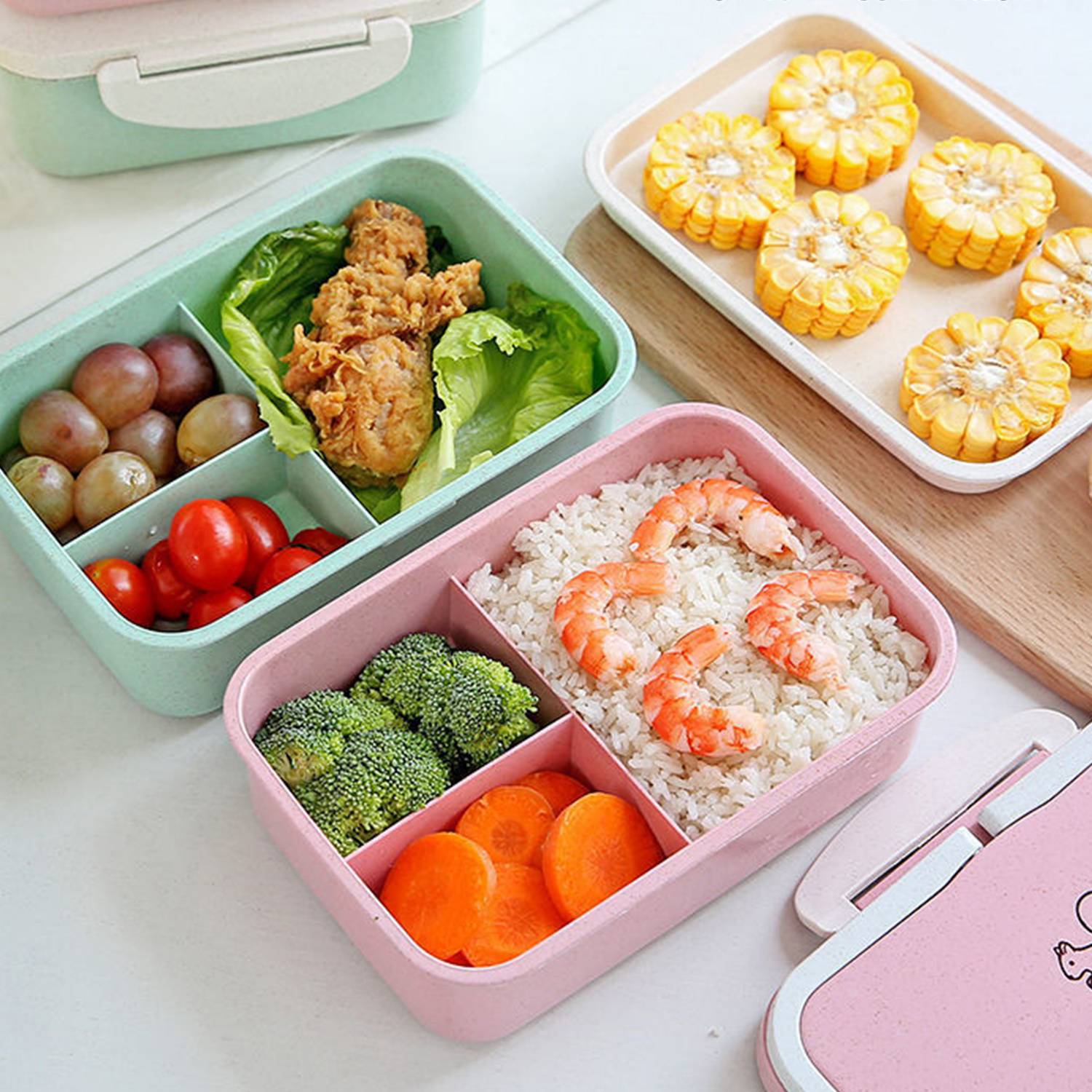 Wheat Straw Lunch Box 5