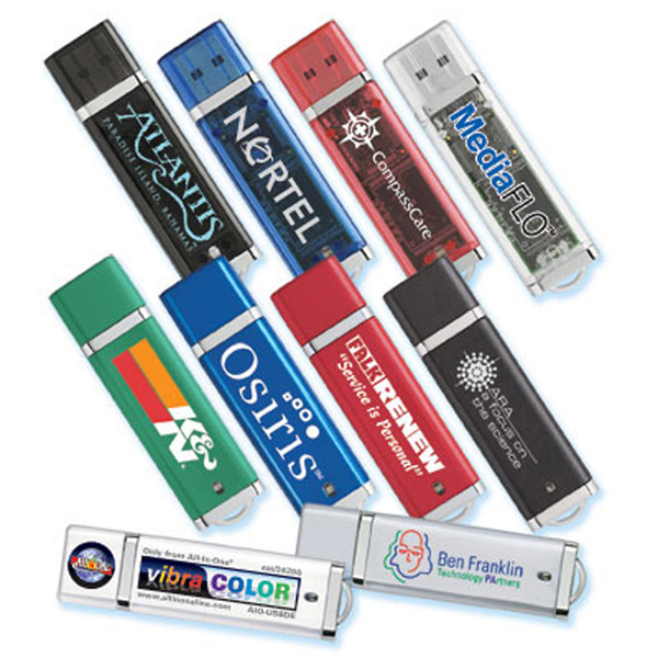 Rectangle Plastic USB 3.0 Drive w / Silver Trim 11