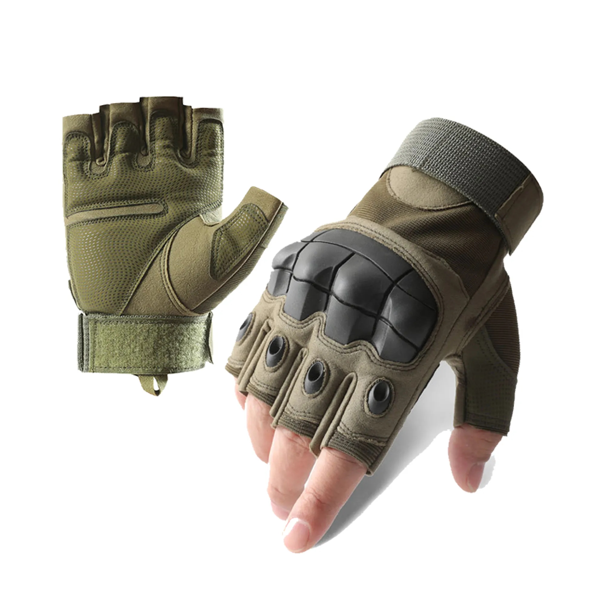 Non-Slip Wear-Resistant Half-Finger Tactical Gloves 6