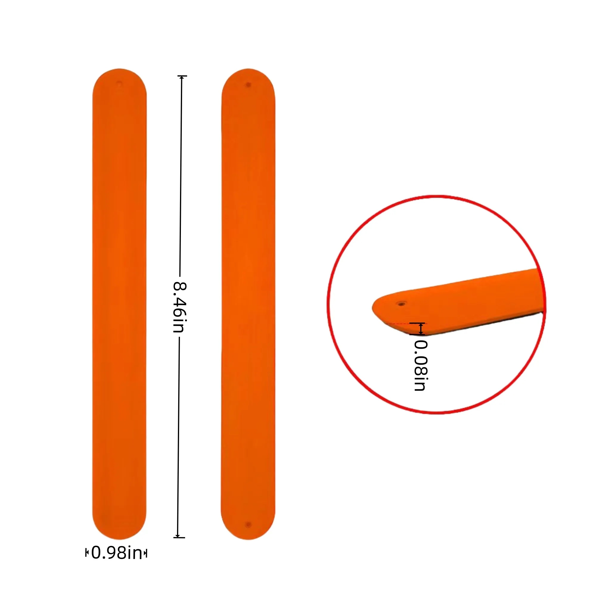 Silicone snapping rings 5