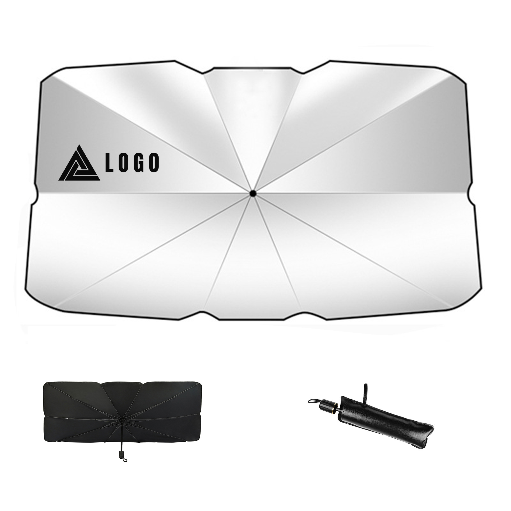 Automotive Windshield Sunshade Umbrella 2