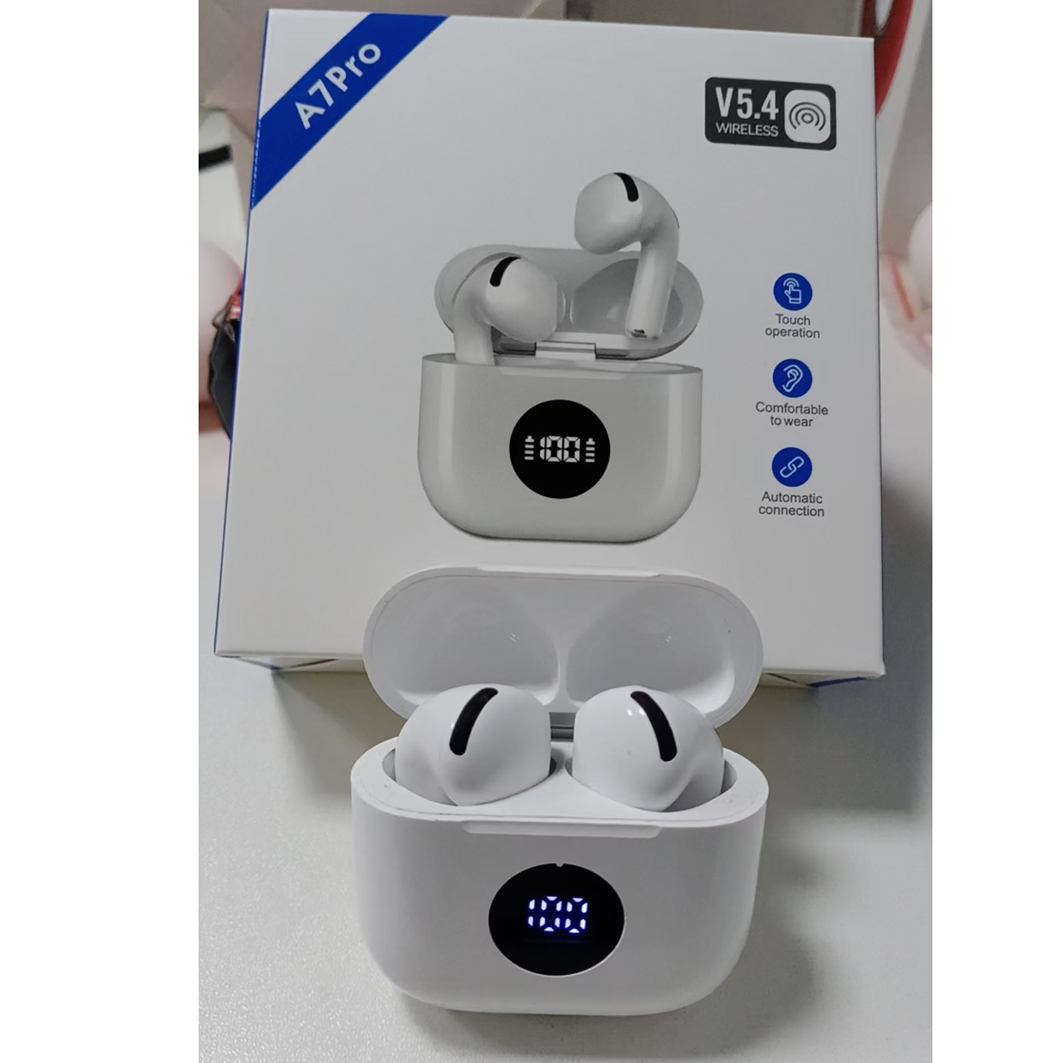 Wireless LED Display Noise Cancelling Headphones 3