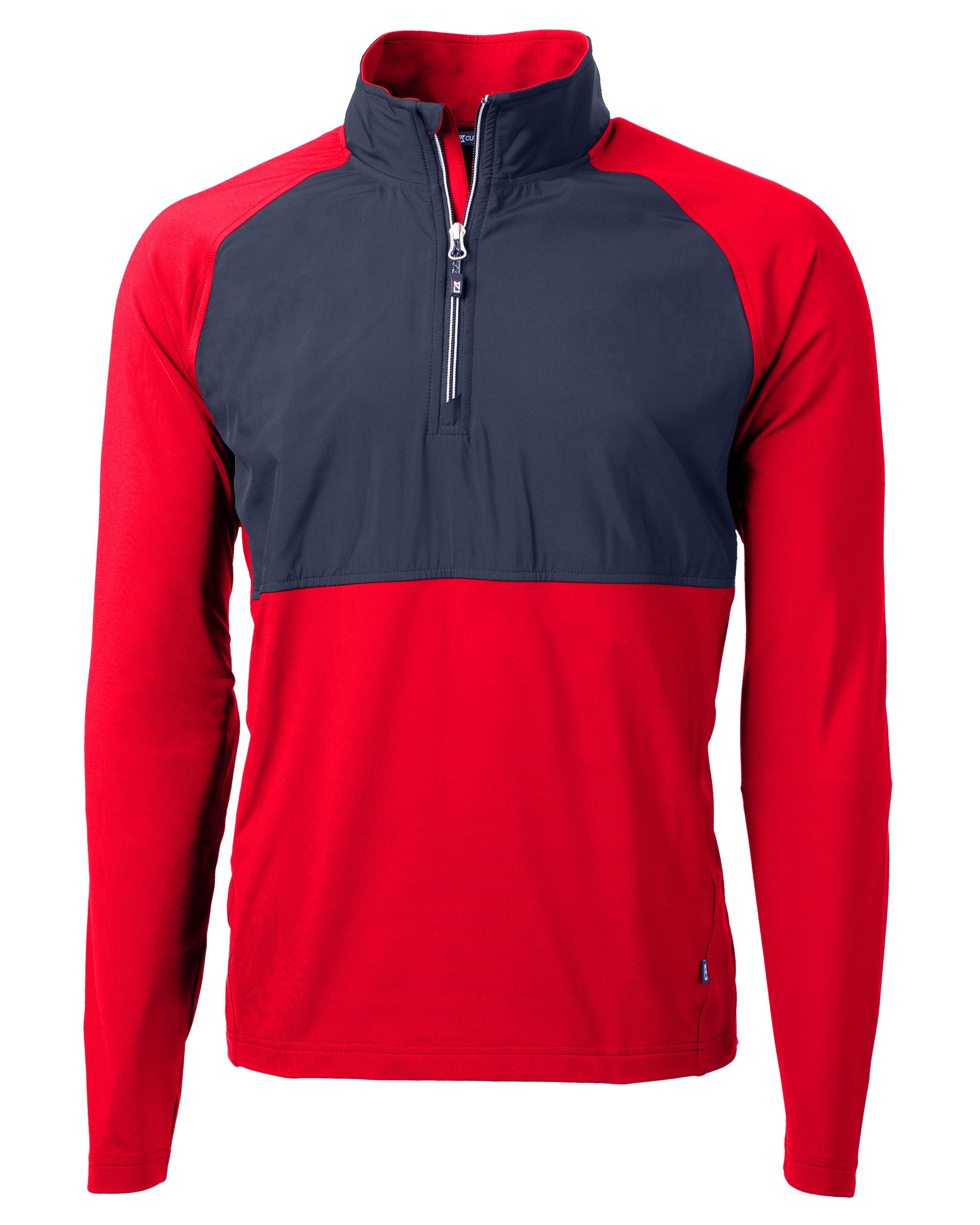 Cutter & Buck Adapt Eco Knit Hybrid Recycled Mens Quarter Zip 73