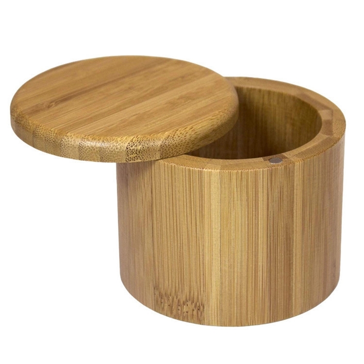 Round Bamboo Spice Rack 3