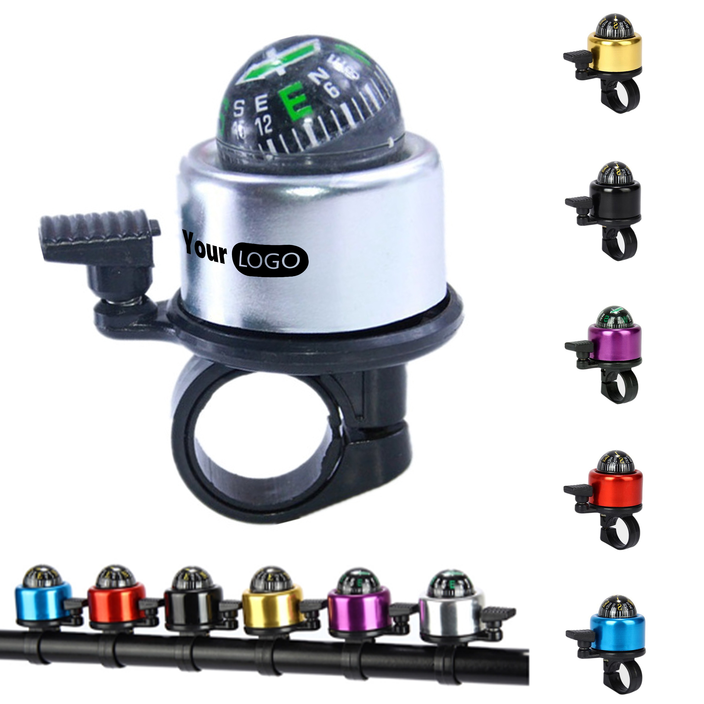 Alloy Bicycle Compass Bell 5