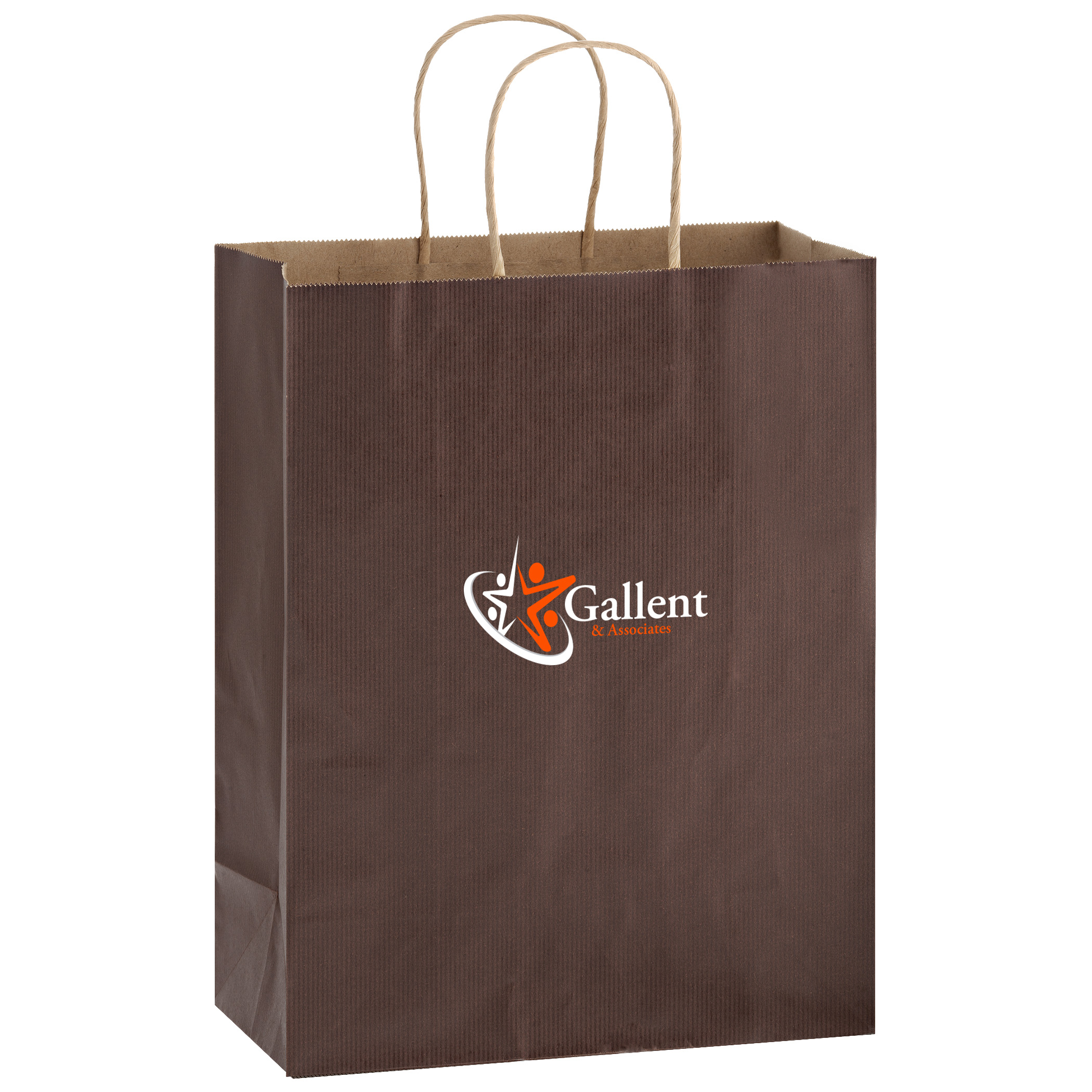 Matte Color Paper Shopper with Twisted Paper Handles 24