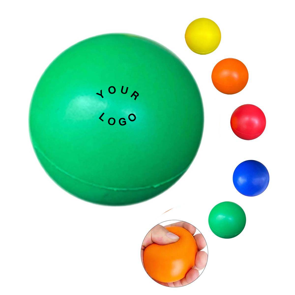 Durable PU Stress Ball for Grip Training 6