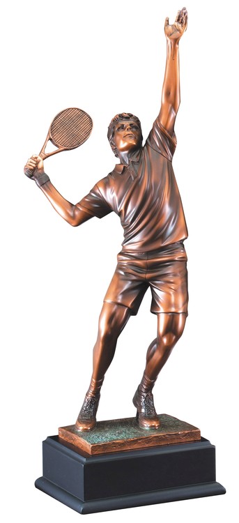 Tennis - Male Resin Sculpture 2