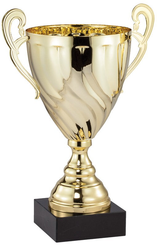 Gold Twist Cup On A Marble Base 2