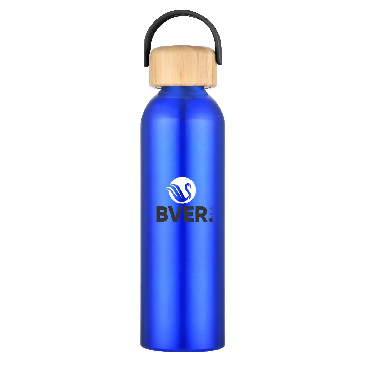 Riviera Aluminum Bottle with Bamboo Lid 1
