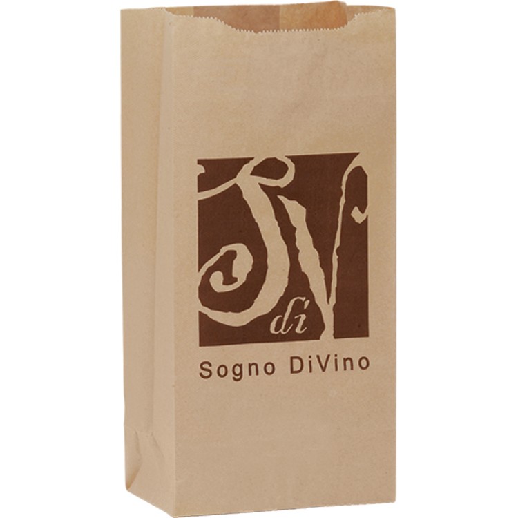 Popcorn Bag - Natural Kraft 2# SOS 1