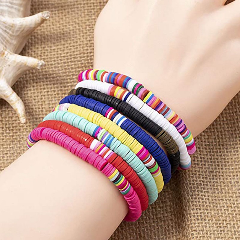 Beach Bohemia sweet 6mm soft clay bracelet 2