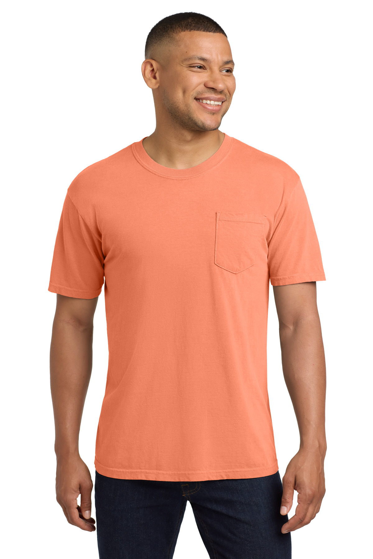 COMFORT COLORS Heavyweight Ring Spun Pocket Tee. 6030 290