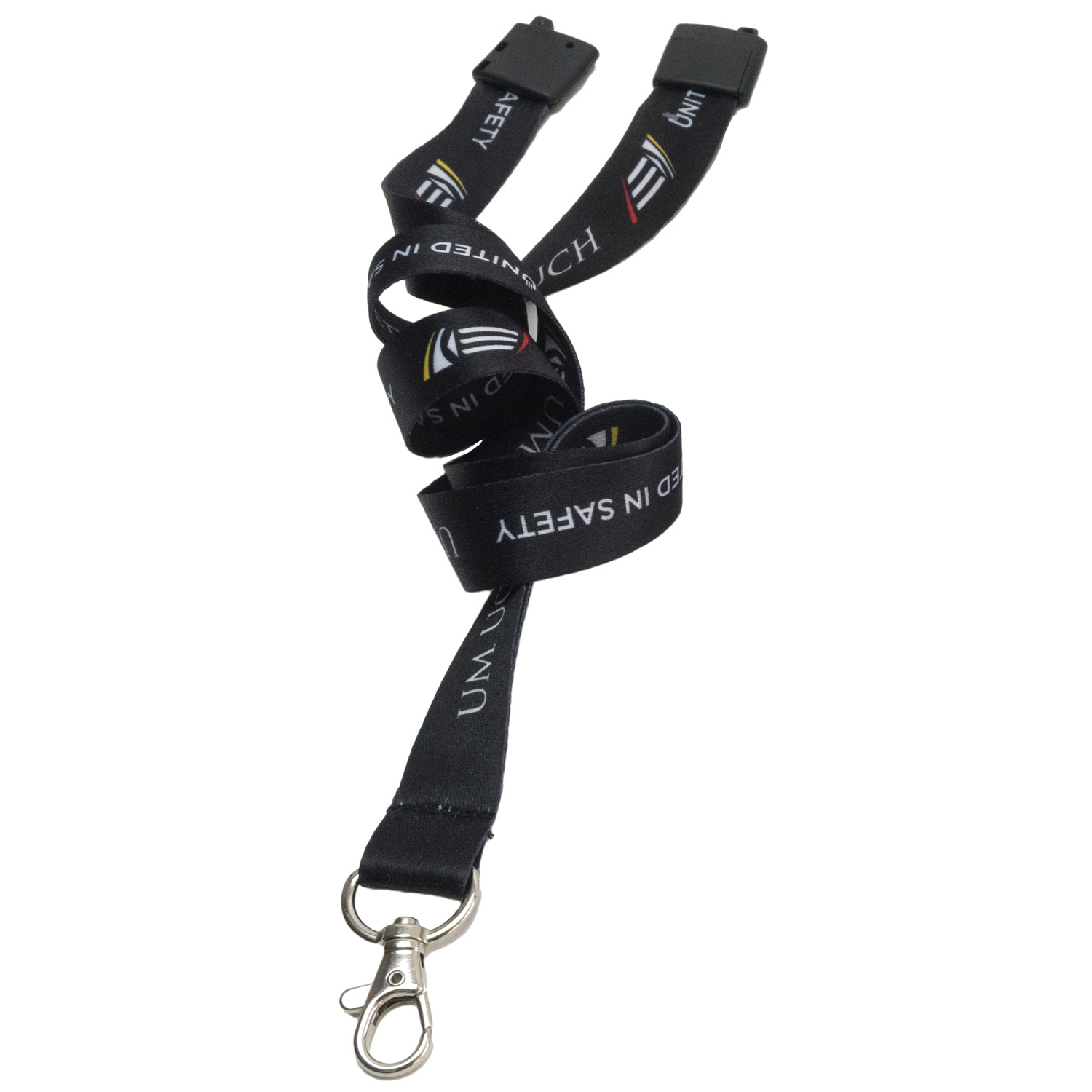 1" Dye Sublimation Lanyards with Safety Breakaway 2