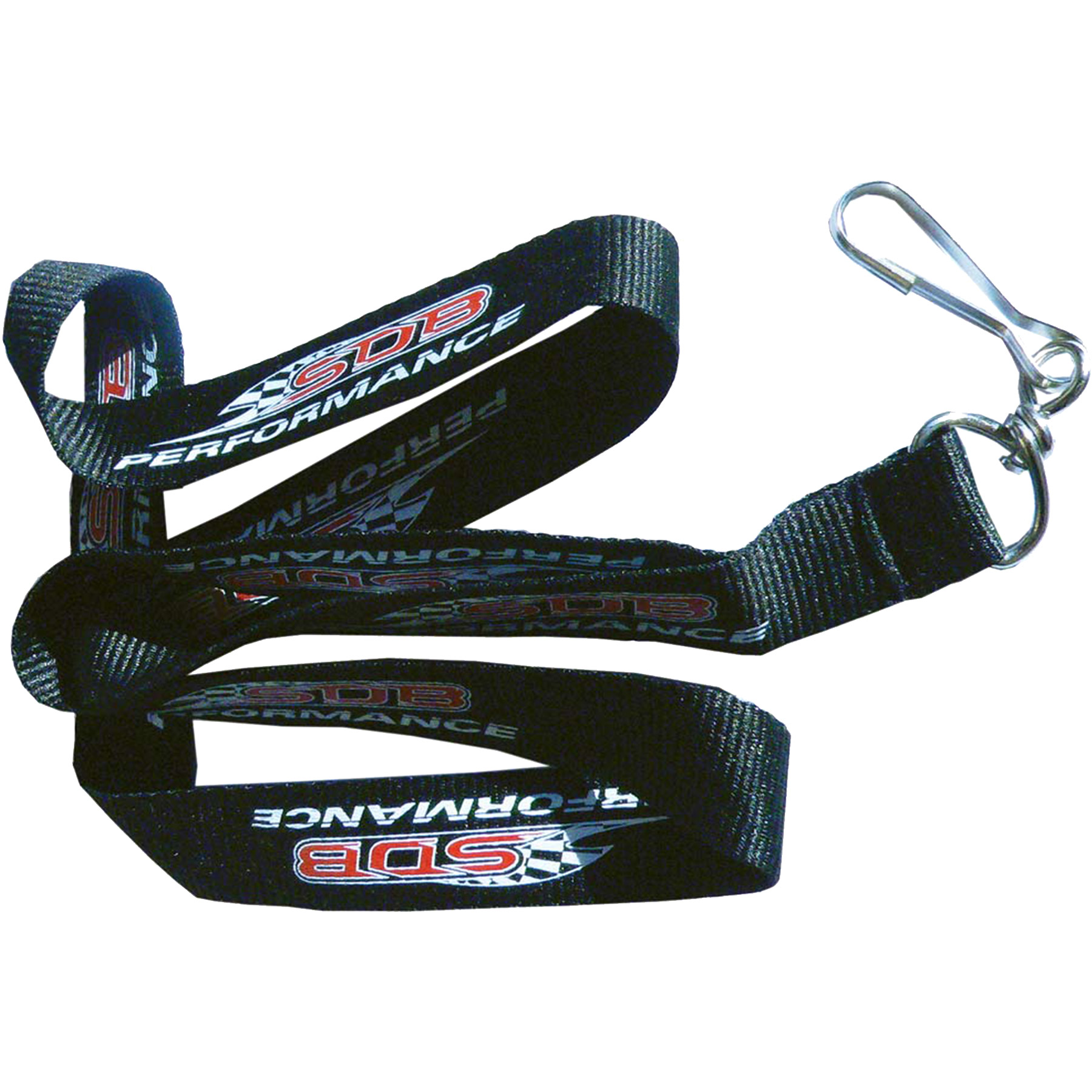 Silkscreened Flat Polyester Lanyard: 1" W x 36" L 4