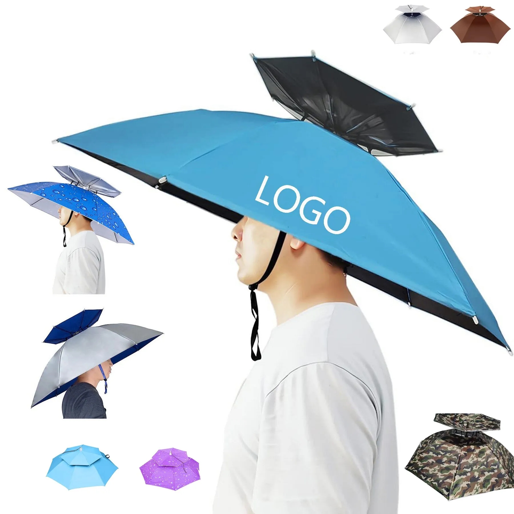 Umbrella Hat 6