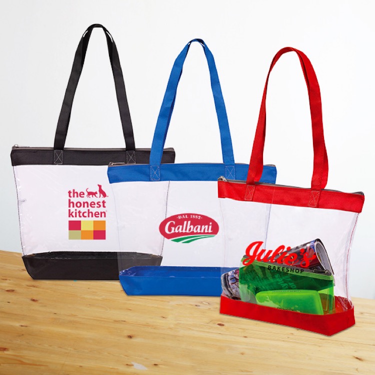 Everyday Clear Zip Tote 7